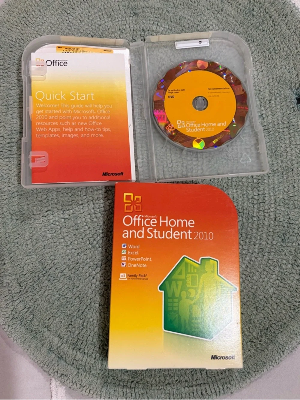 Microsoft Office Home and Student 2010 - Orange and Yellow Pack